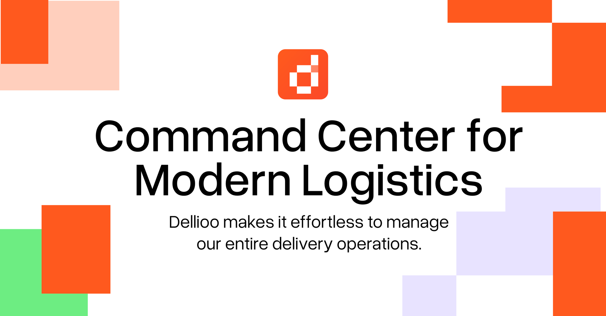 Dellioo for logistics
